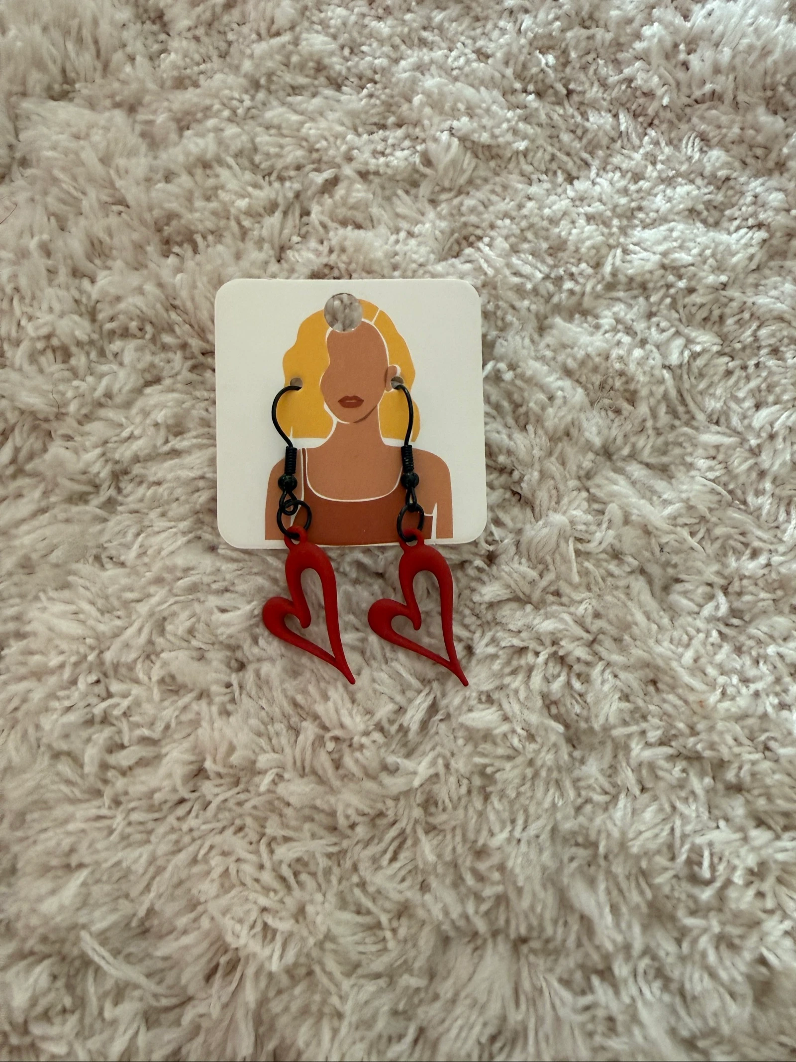Heart earrings – photo 8